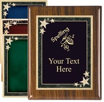 Piano Finish Spelling Award Plaque