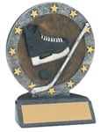 Hockey Sculpted Resin Trophy