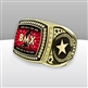 Gigantic Custom Text Champion BMX Ring