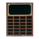 Step Edge Walnut Perpetual Plaque