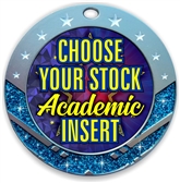 Academic Star Full Color Insert Medal