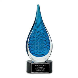 Art Glass Award | Glass Art Sculpture Trophy