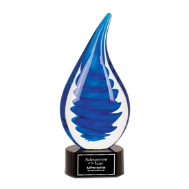 Art Glass Award | Glass Art Sculpture Trophy