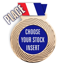 Place Full Color Insert Medal