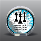 Full Color Printed Chess Acrylic Award