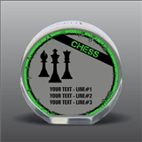 Full Color Printed Chess Acrylic Award