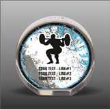 Full Color Printed Weightlifting Acrylic Award