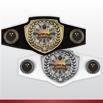 Champion Belt | Award Belt for Bowling