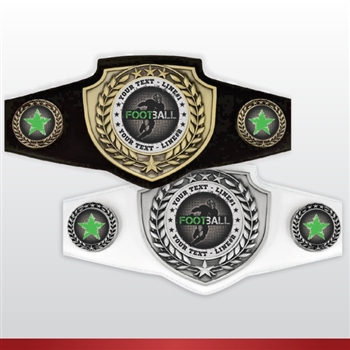 Champion Football Belt | Award Belt for Football