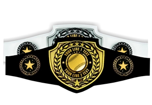 Champion Belt | Award Belt for Softball