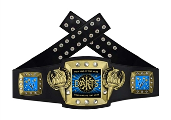 Championship Belt | Award Belt for Dart Throwing