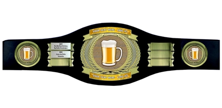Perpetual Beer Drinking Champion Belt