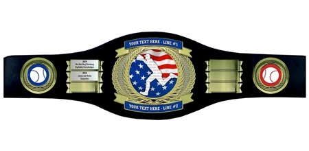 Perpetual Baseball Champion Belt