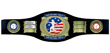 Perpetual Softball Champion Belt