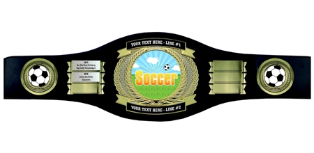 Perpetual Soccer Champion Belt