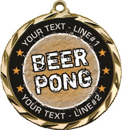 Beer Pong Medal