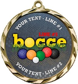 Bocce Ball Medal