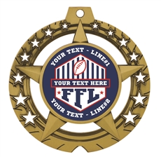 Fantasy Football League Medal