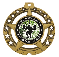 Weight Lifting Medal