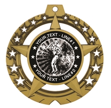 Female Body Building Medal