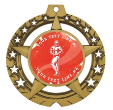 Male Body Building Medal