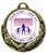 Cheerleading Medal 2-3/4&quot;