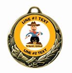 Dance Medal 2-3/4&quot;