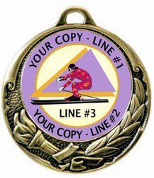 Downhill Ski Medal 2-3/4&quot;