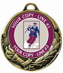 Downhill Ski Medal 2-3/4&quot;