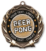 Beer Pong Medal