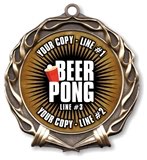 Beer Pong Medal