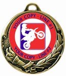 Motocross Medal 2-3/4&quot;