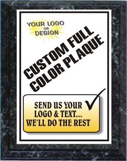 Custom Full Color Plaque