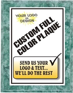 Custom Full Color Plaque