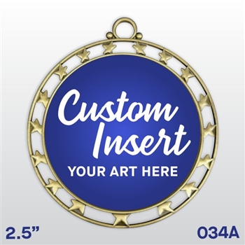 Custom Full Color Insert Medal