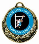 Tennis Medal 2-3/4&quot;