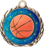 Basketball Award Medal