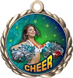 Cheerleading Award Medal