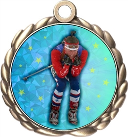 Cross Country Ski Award Medal