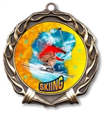 Downhill Ski Medal