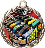 Pinewood Derby Award Medal