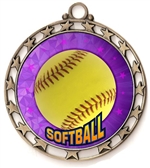 Softball Award Medal