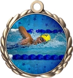 Swimming Award Medal