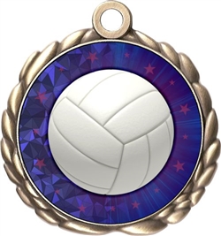 Volleyball Award Medal