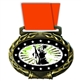 Basketball Medal in Jam Oval Insert | Basketball Award Medal