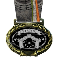 Shooting Medal in Jam Oval Insert | Shooting Award Medal