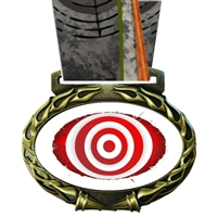 Shooting Medal in Jam Oval Insert | Shooting Award Medal