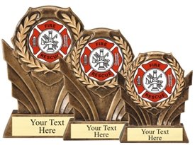 Fire Rescue Resin Trophy