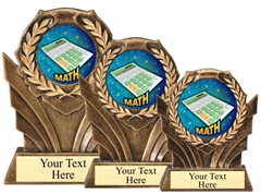 Math Resin Trophy