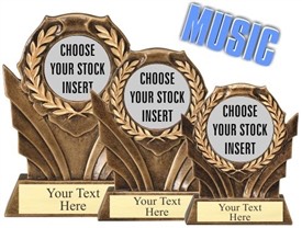 Music Resin Trophy